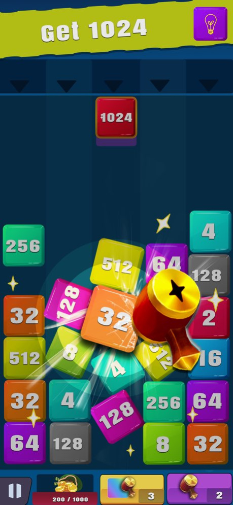 Drop the Number: Puzzle Merge 1.1.7 Screenshot