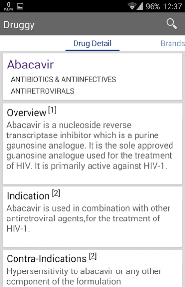 Druggy- Medical Drug Directory 1.0 Screenshot