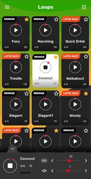 Drum Loops Reggae  Screenshot