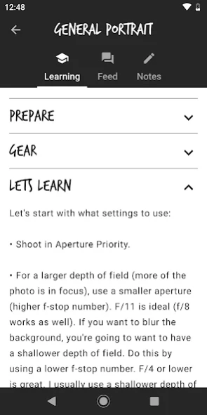Capture Pal DSLR Photography  Screenshot