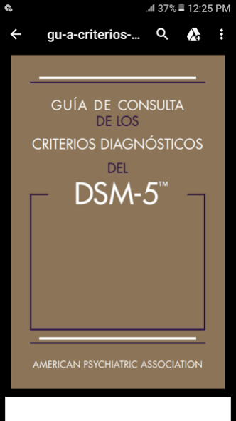 DSM-V CIE-11. 2.0 Screenshot