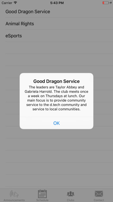 DTech App 1.0 Screenshot