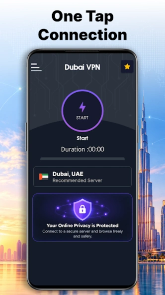 Dubai VPN - Fast & Secure 50.150.508 Screenshot