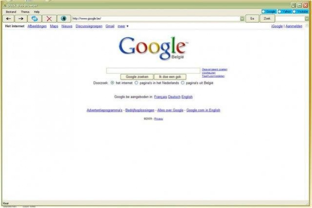 Duck Web Browser 2.5 Screenshot