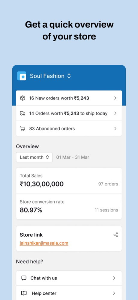 Dukaan - Create Online Dukaan 4.5 Screenshot