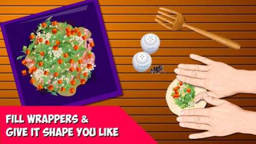 Dumpling Cooking Kitchen - Little Girls Chef Game 1.0.1 Screenshot