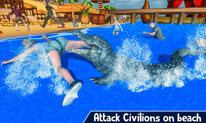 Dungeon Crocodile Simulator 2020 -Crocodile Attack 1.1 Screenshot