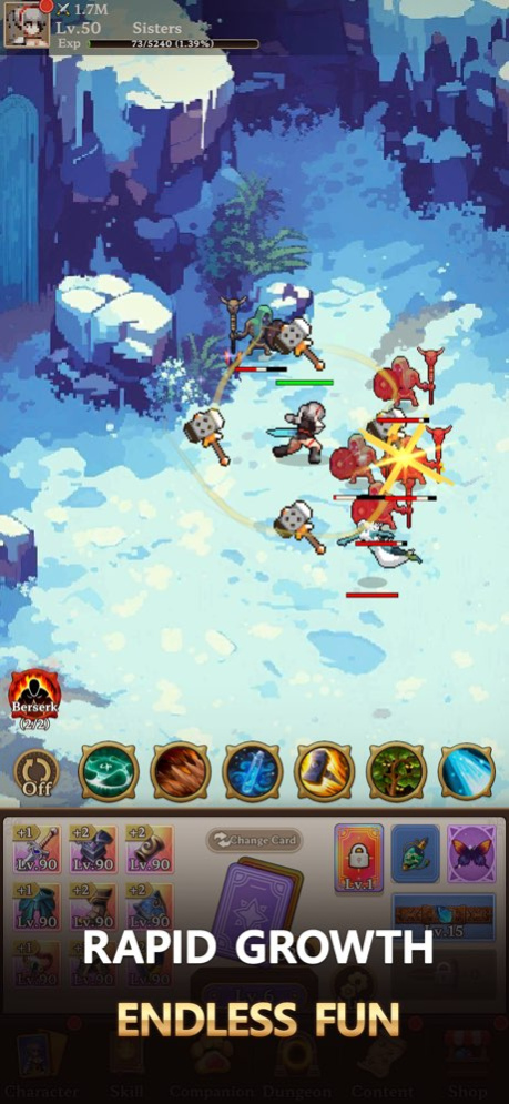 Dungeon Sisters : IDLE RPG 1.7.0 Screenshot