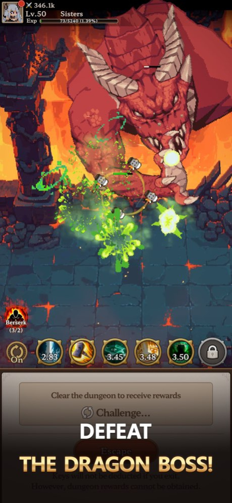 Dungeon Sisters : IDLE RPG 1.7.0 Screenshot