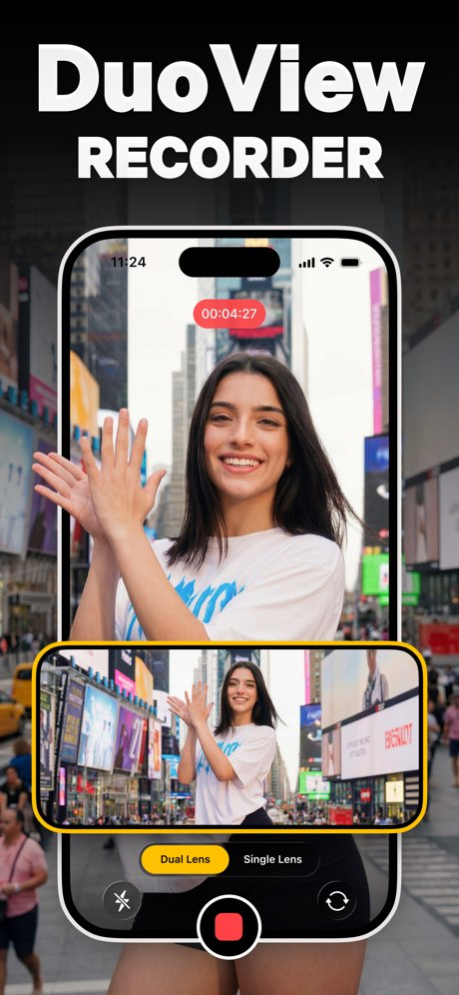 DuoView - Dual Camera Recorder 1.3.0 Screenshot