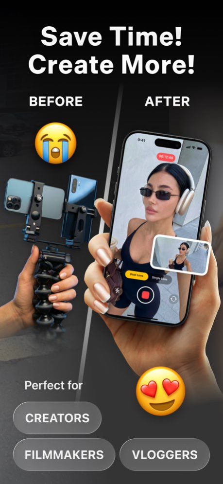DuoView - Dual Camera Recorder 1.3.0 Screenshot