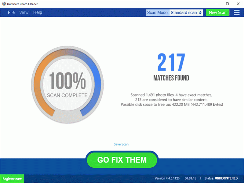 Duplicate Photo Cleaner 5.21.0.1278 Screenshot