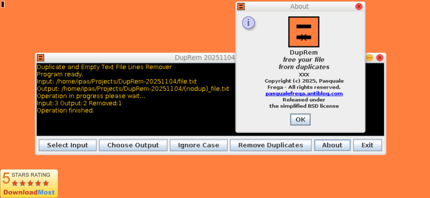 DupRem 20251104 Screenshot