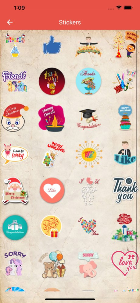 E-Cards Greeting App 5.2.0 Screenshot