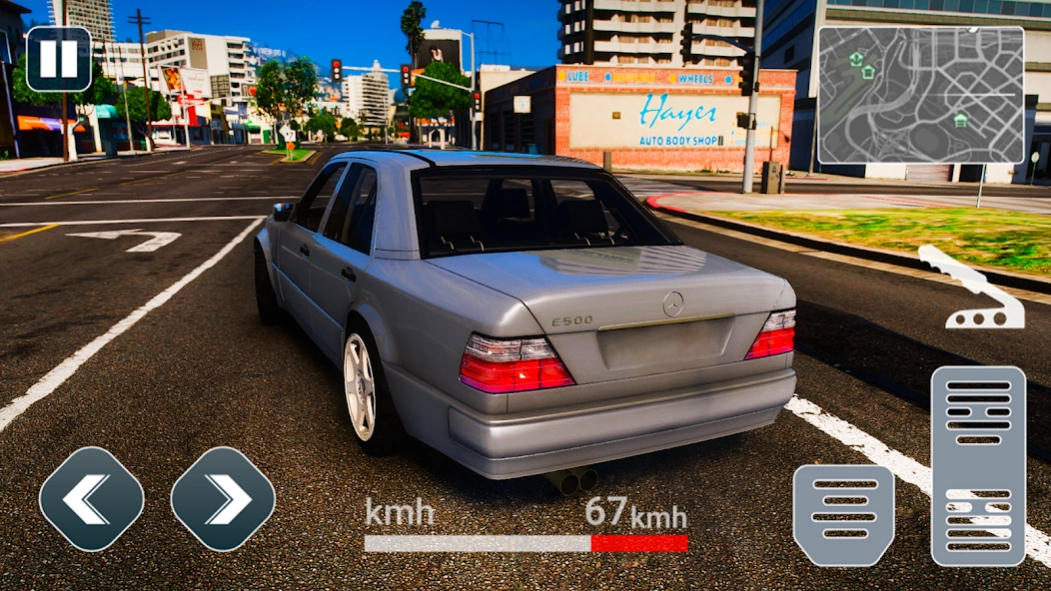 E500 Mercedes-Benz: Car Game 1 Screenshot