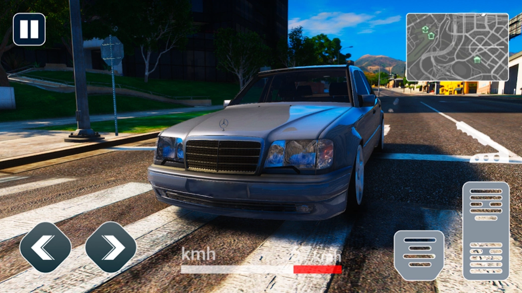 E500 Mercedes-Benz: Car Game 1 Screenshot