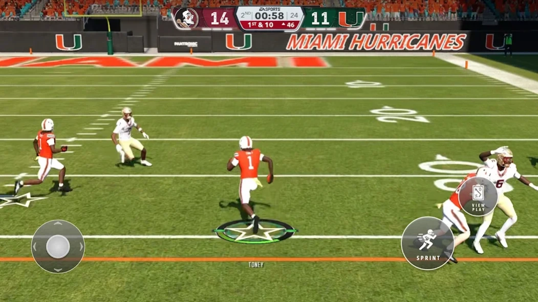 EA College Football Mobile 27 2.1.0 Screenshot
