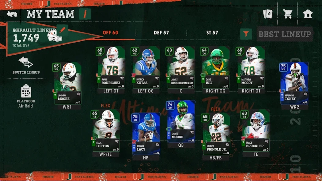 EA College Football Mobile 27 2.1.0 Screenshot