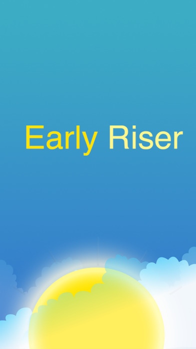 Early Riser Alarm 2.0 Screenshot