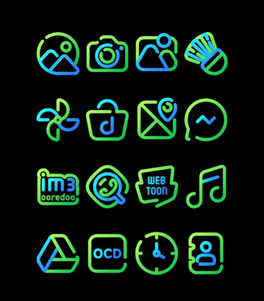 Earth - Lines Icon Pack  Screenshot