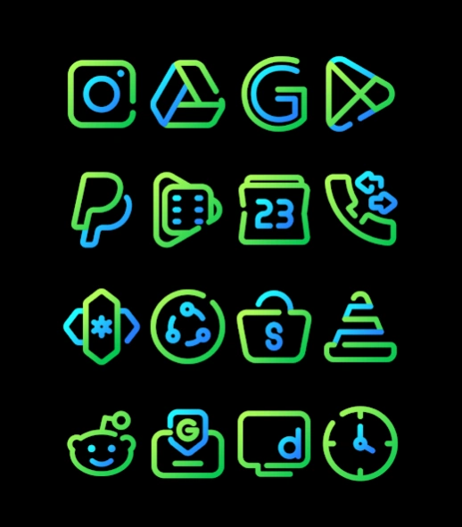 Earth - Lines Icon Pack  Screenshot