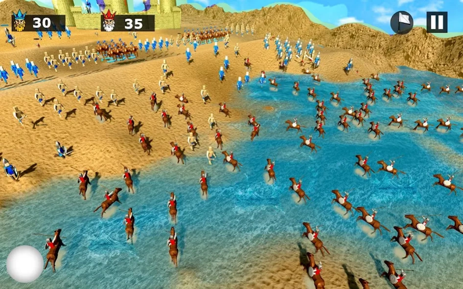 Earth Lords Battle Simulator: 1.1 Screenshot