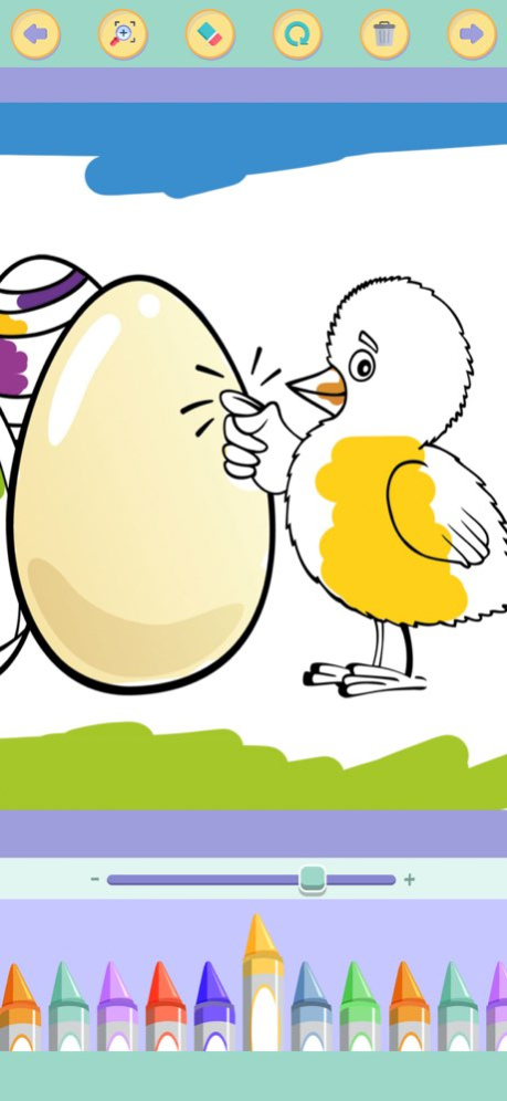 Easter bunny coloring pages 1.5 Screenshot