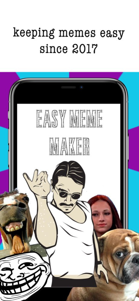 Easy Meme Maker- Funny Pics 1.3.1 Screenshot