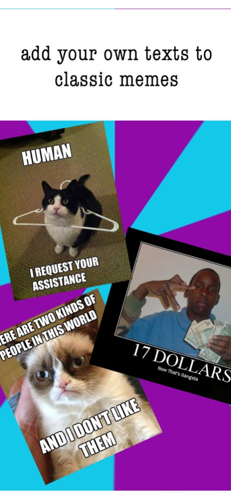 Easy Meme Maker- Funny Pics 1.3.1 Screenshot