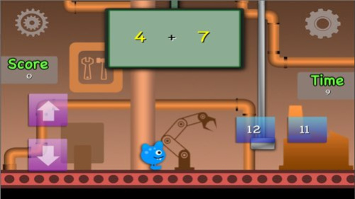 Easy Monster Math Master : Addition and Subtraction Free Game  Screenshot