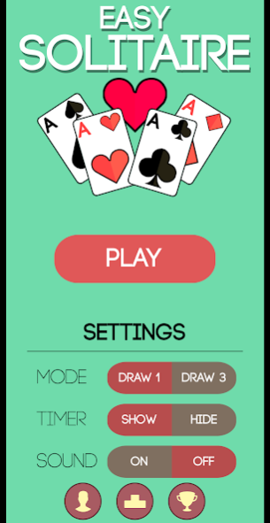 Easy Solitaire - Classic Klond 1.0.3 Screenshot