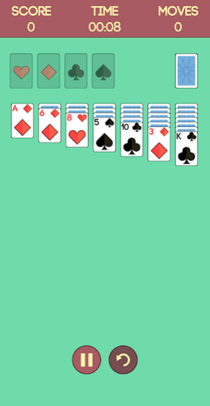 Easy Solitaire - Classic Klond 1.0.3 Screenshot