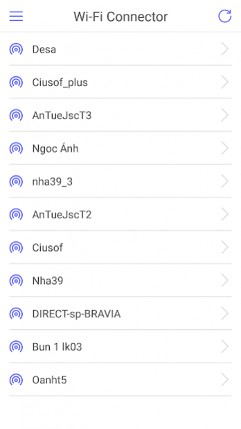 Wifi Connector (Wifi Networks Scanner & Connector) 2512.2020 Screenshot