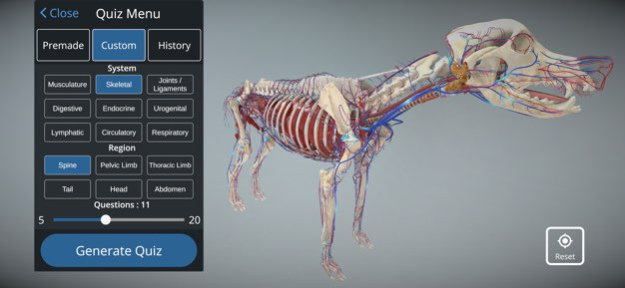 EasyAnatomy: 3D Canine Anatomy 2.0.3 Screenshot