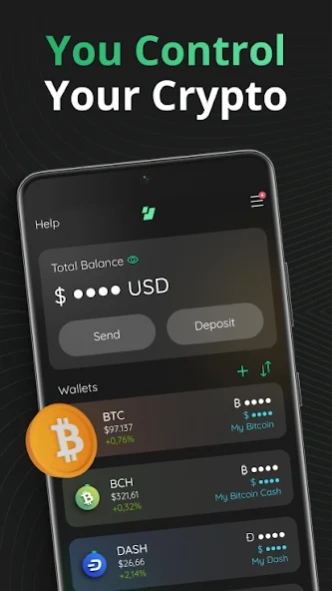 Edge - Bitcoin & Crypto Wallet 4.51.3 Screenshot