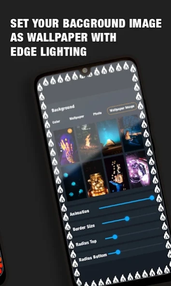 Edge Border : Lighting LWP 1.61 Screenshot