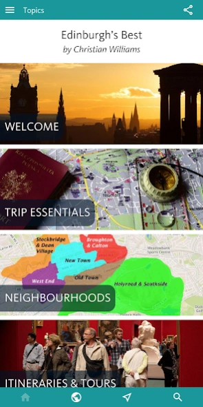 Edinburgh’s Best: Travel Guide 2.1 Screenshot