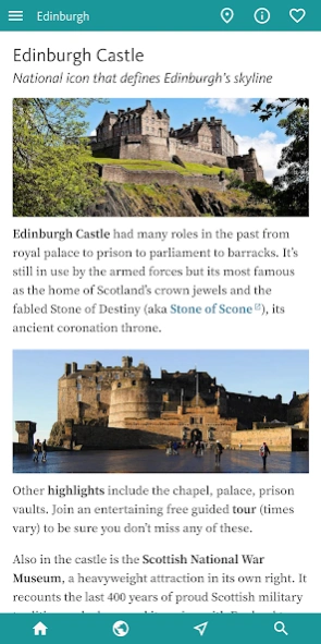 Edinburgh’s Best: Travel Guide 2.1 Screenshot