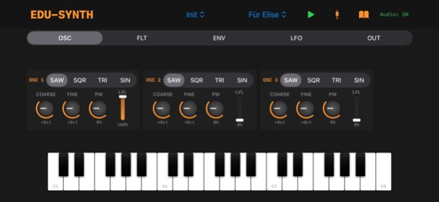 EduSynth - Educational Synth  Screenshot