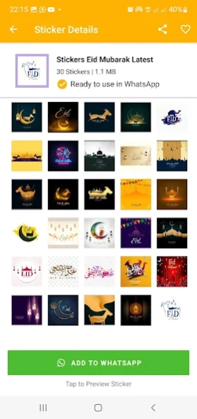 Eid ul Adha Stickers  Screenshot