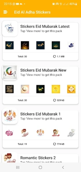 Eid ul Adha Stickers  Screenshot