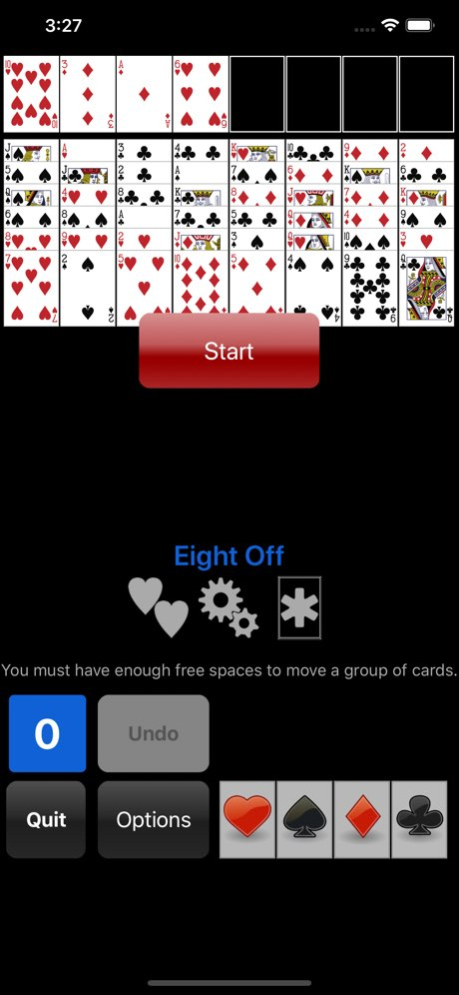 Eight Off Classic Solitaire 1.8 Screenshot