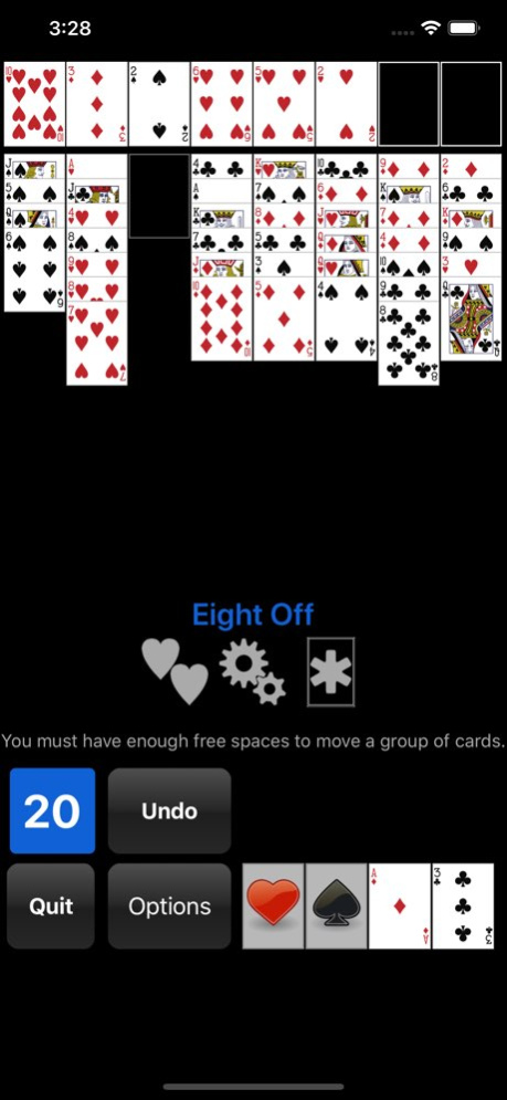 Eight Off Classic Solitaire 1.8 Screenshot
