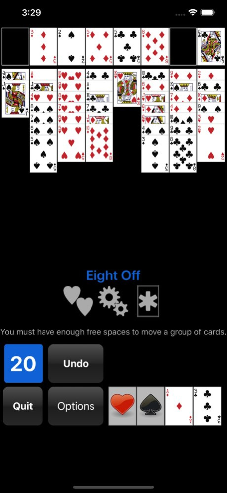 Eight Off Classic Solitaire 1.8 Screenshot