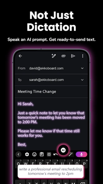 EkkoBoard AI Voice Keyboard 94 Screenshot