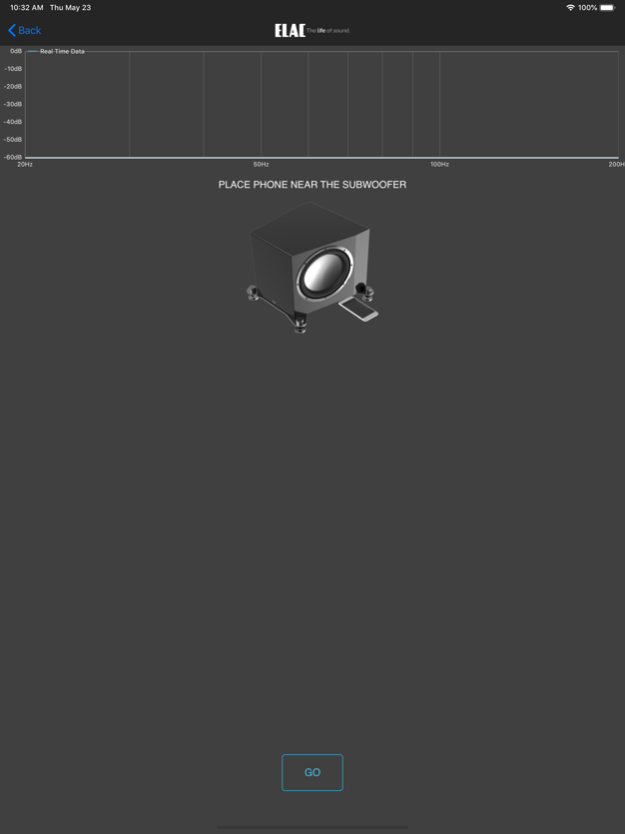 ELAC SUB Control 2.0 1.0.23 Screen Records 3