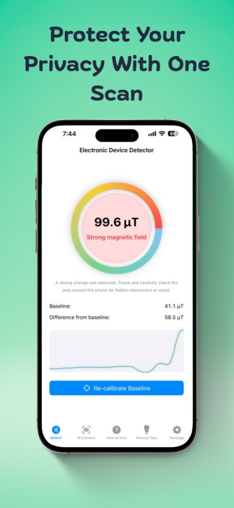 Electronic Device Detector 2.1 Screenshot