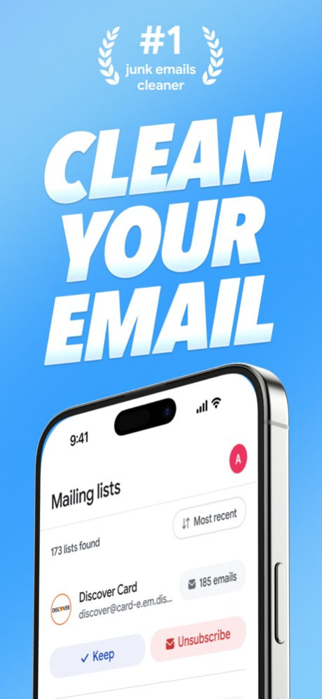 Email Cleaner: Inbox Zapper 2.2.8 Screenshot