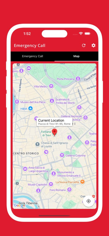 Emergency Call - International 1.2.5 Screenshot