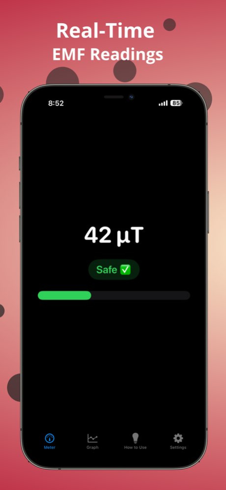 EMF Detector - Radiation Meter 2.0 Screenshot